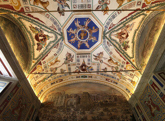 The Vatican library, Vatican museum, Vatican city