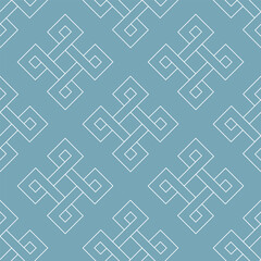 Seamless pattern. Graphic ornament. Floral stylish background. Vector repeating texture