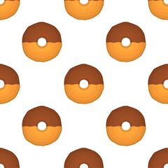 Pattern homemade cookie different taste in pastry biscuit