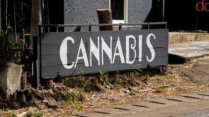 Cannabis and  Weed Signs 