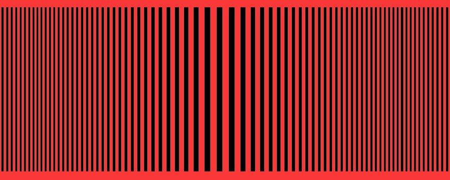 Fondo abstracto con detalle, formas geometricas lineales con efecto doppler y colores rojo y negro 