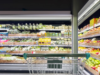 buying fruits at the market