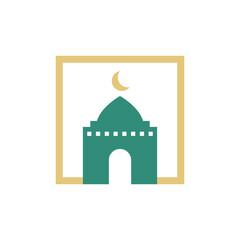 Mosque Islamic Logo