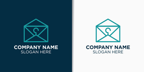 Vector laundry logo designs, cloth wash logo designs concept vector template