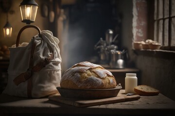 Obraz premium bakery and fresh bread