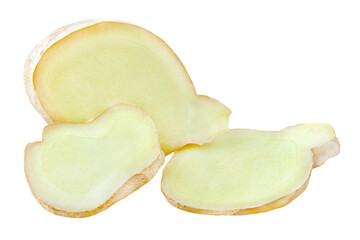 Frischer Ingwer   Hintergrund transparent PNG cut out  Ginger root