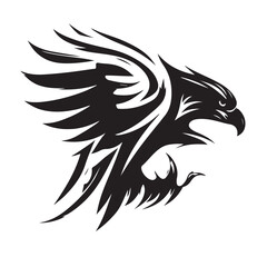 Fototapeta premium Eagle Vector Logo Template. Illustration of eagle. Vector