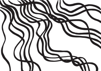 Grunge Ink Wave Brush Abstract Texture