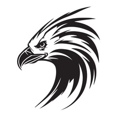 Eagle Vector Logo Template. Illustration of eagle. Vector