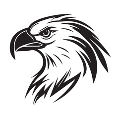 Fototapeta premium Eagle Vector Logo Template. Illustration of eagle. Vector