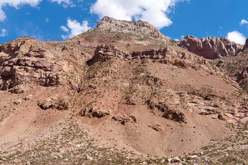 Fototapeta na wymiar Andes Mountains in Argentina