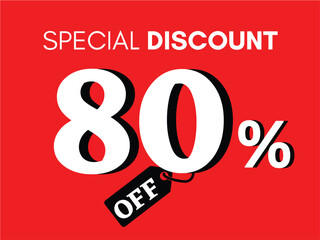SPECIAL DISCOUNT 80% OFF