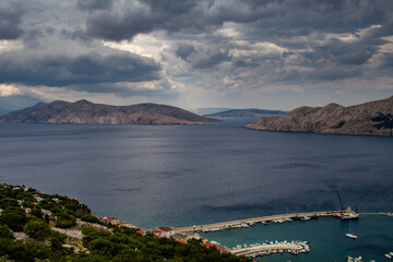 Cloudy Croatian Bay