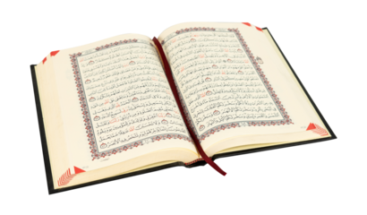 open Quran book
