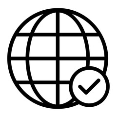 internet line icon © afif