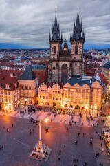 Obraz premium Praga Praha Prague República Checa Karlsbrücke Prag