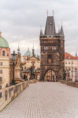Fototapeta na wymiar Praga Praha Prague República Checa Karlsbrücke Prag