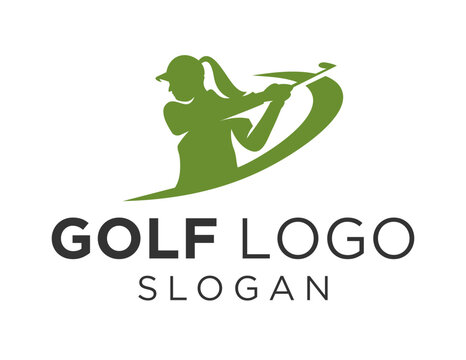 Logo design about Golf on a white background. created using the CorelDraw application.