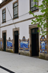Pinhao, Portugal - march 25 2022 :  village center