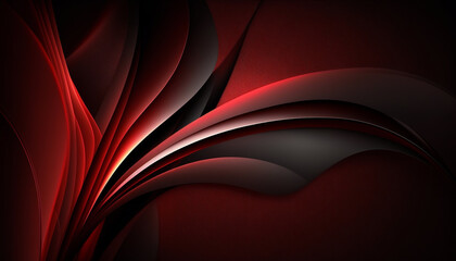 Black and Red elegant colors gradient wallpaper, Generative AI