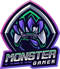 Game controller esport mascot © Visink.art