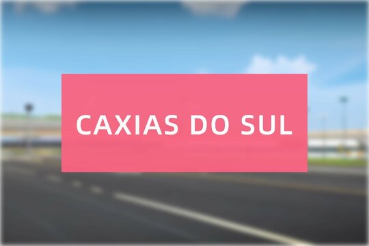 Airport of the city of Caxias Do Sul