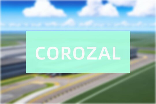 Airport of the city of Corozal