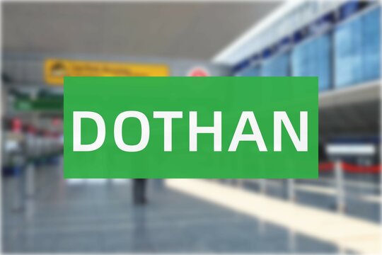 Airport of the city of Dothan