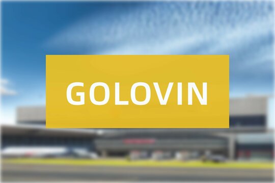 Airport of the city of Golovin