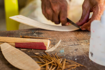 Artesanato Amazônico: brinquedo de miriti