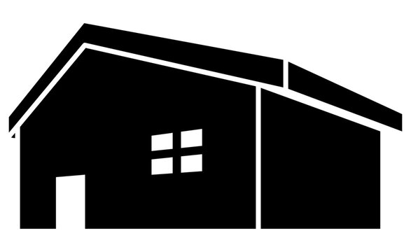 recommend clip art: 建物、家のシルエット