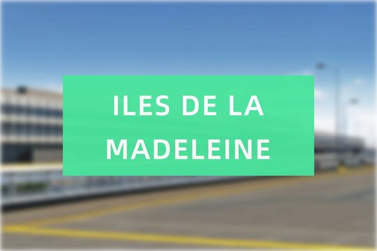 Airport Of The City Of Iles De La Madeleine