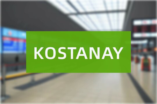Airport of the city of Kostanay
