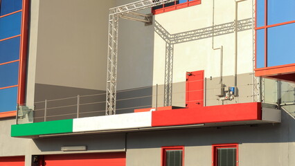 Autodromo Enzo e Dino Ferrari Imola,  podio  - obrazy, fototapety, plakaty