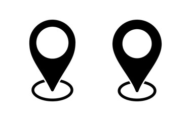 Address icon vector illustration. home location sign and symbol. pinpoint