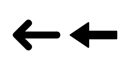 Arrow icon vector illustration. Arrow sign and symbol for web design.