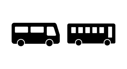 Bus icon vector illustration. bus sign and symbol. transport symbol