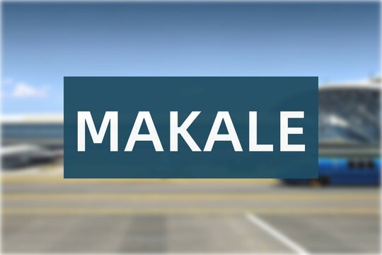 Airport of the city of Makale