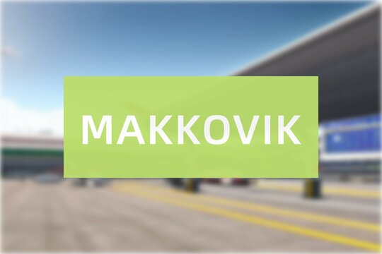 Airport of the city of Makkovik