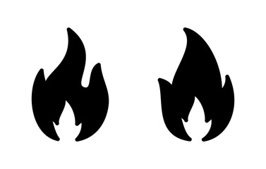 Fire icon vector illustration. fire sign and symbol