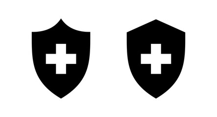 Health insurance icon vector illustration. Insurance document sign and symbol