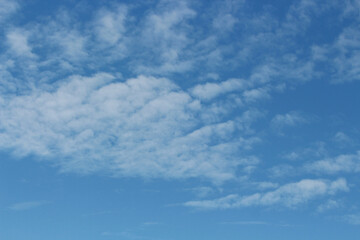 Clouds on the blue sky nature with space background wallpaper