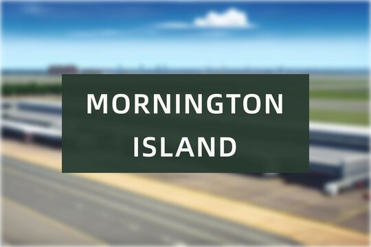 Airport Of The City Of Mornington Island