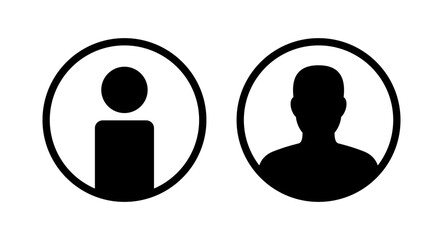 User Icon vector illustration. person sign and symbol. people icon.