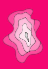 cut out 3d looking background wallpaper 