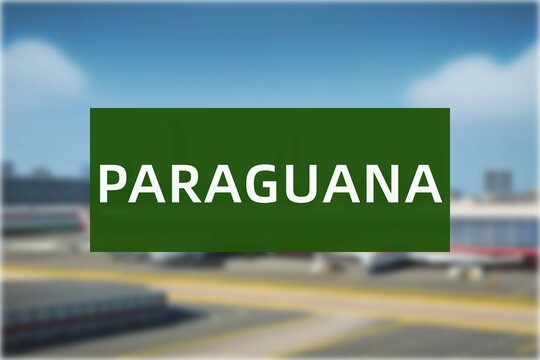 Airport of the city of Paraguana