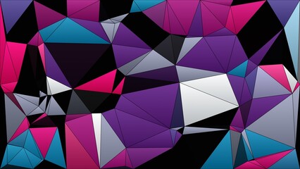 Abstract background colorful geometric trippy wallpaper