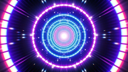 Twinkle Light Event Tunnel Background