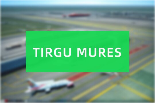 Airport of the city of Tirgu Mures
