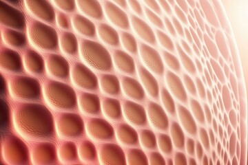 Close up Cell surface layer skin texture for beauty and cosmetics advertisement. Generative AI